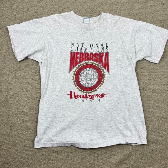 Fit for Me by Fruit of the Loom Other - 1994 Nebraska Huskers College T-Shirt